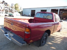 1996 Toyota Tacoma LX Burgundy Extended Cab 2.4L AT 2WD #Z22030